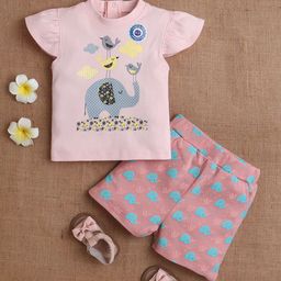 MeeMee Kids Printed Shorts-33