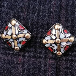 Grace Collections Women White Earrings-picture-29