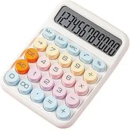74185 Electronic Calculator,12 Digits Large LCD Display Small Desktop Calculator Basic Calculator-16