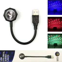 Fancy USB Disco Light DJ Light with Multi Functional Modes Light for Home Cars Shower Laser Light-37