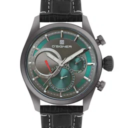 D'SIGNER Men Round Dial & Leather Straps Analogue Multi Function Watch 680GNL.16G-picture-43