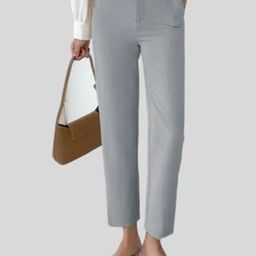 Chemistry Women Relaxed Loose Fit High-Rise Trousers-picture-14