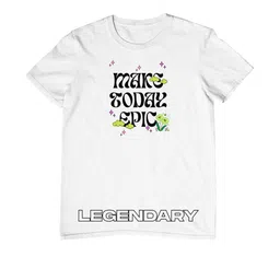 TeeSlix Unisex White Tshirts-image-24