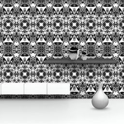 ArtzFolio White & Grey Printed UV-Resistant Peel & Stick Wallpaper-image-82