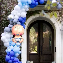 Special You 78-Pcs Blue Baby Boy Theme DecorationKit-image-29
