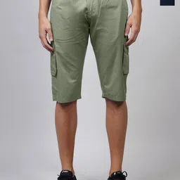 HAUWER Men Pack of 2 Solid Mid-Rise Shorts-picture-3