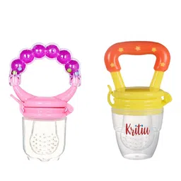 Kritiu Set Of 2 Rattel Silicone Food & Fruit Nibbler-1