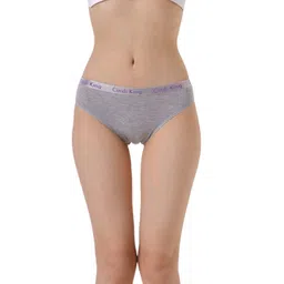Munaafi Women Mid-Rise Bikini Cotton Brief-image-22