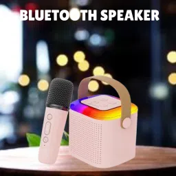 GUGGU Bluetooth Speaker Support SD Card/Aux/USB With Karaoke Mic and RGB Lights G37 10 W Bluetooth Laptop/Desktop Speaker-image-41