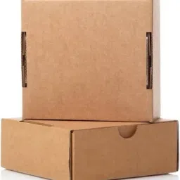 Self-Locking Box Craft Paper White Flap Cardboard Box 4x4x1.5 – 3 Ply Small Packing Box for Items Packaging Box-image-37