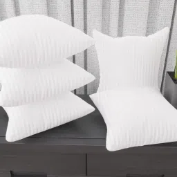 Polyester Fibre Stripes Cushion Pack of 5-image-96