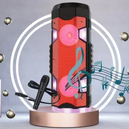 GUGGU Party Speaker with Wireless Bluetooth Speaker RGB Light Mic, FM With Remote K399 20 W Bluetooth Laptop/Desktop Speaker-image-68