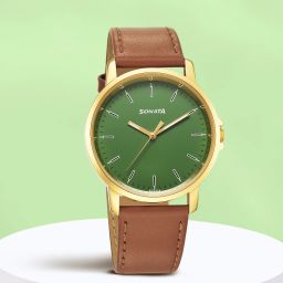 Sonata Traditional Essentials Analog Watch - For Men 77083YL04-picture-28