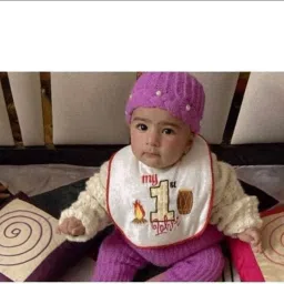 Baby feeding Bibs Newborn My First Lohri, (Pack of 1 Bib)-image-7