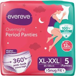 Pack of 5 Women Periods White Panty-image-13