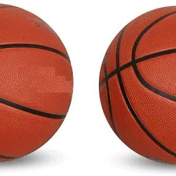 Rubber Basketball (Color: Brick Brown, Size: 7) Basketball - Size: 7-10