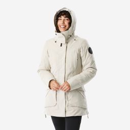 Women's Waterproof Hiking Parka -20°C NH900 - Beige-picture-21
