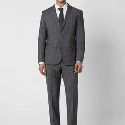 Van Heusen Slim-Fit Single-Breasted Two-Piece Suit-image-58