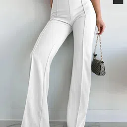 GRIOPY Women Pleated Trousers-image-43