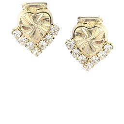 FirstBlush Gold-Plated Artificial Stones Studded Contemporary Studs-10