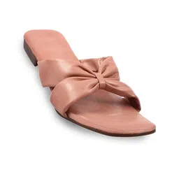 Bohekant Women Textured Party Open Toe Flats-10