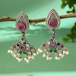 Fabindia Women Contemporary Drop Earrings-picture-34