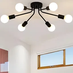 KINIS Black & White Quirky Ceiling Lamp-12
