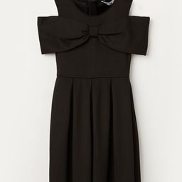 Fame Forever by Lifestyle Girls Cold-Shoulder Pleated Fit & Flare Dress-image-41