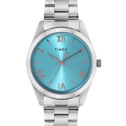 Timex Men Stainless Steel Bracelet Style Straps Analogue Watch TWTG104SMU07-27