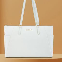 DressBerry X CAPRESE Eleana Structured Buckle Detail Laptop Tote Bag-42