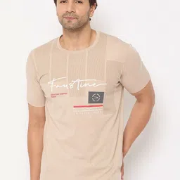 Duke Men Typography Printed Round Neck Cotton T-shirt-image-49