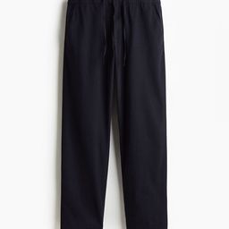 H&M Regular Fit Linen-Blend Trousers-picture-10