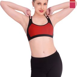 Halfspin Pack Of 2 Full Coverage Underwired Workout Bra-picture-6
