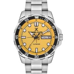 Daniel Klein Men Dial & Stainless Steel Bracelet Style Straps Analogue Watch DK.1.13884-4-image-40