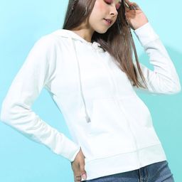 Mast & Harbour Women Hooded Ribbed Anti Odour Sweatshirt-picture-16