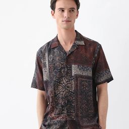 RARE RABBIT Men Comfort Printed Casual Shirt-image-29