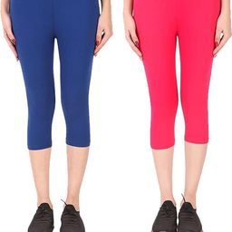 100LUCK Girls Mid-Rise Capris - Pack Of 2-image-6