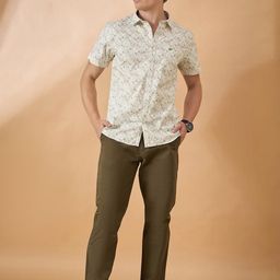 THE BEETEL HOUSE Men Straight Slim Fit Casual Shirt-picture-49