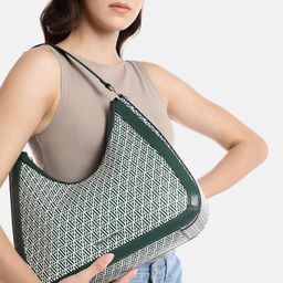 Van Heusen Geometric Printed Structured Shoulder Bag image 5