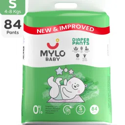 Baby Diaper Pants|Super Absorbent with Aloe Vera|Leak Proof|Anti Rash|Jumbo Pack - S-14