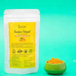 Bindian Kasturi Manjal Powder For Glowing Skin - 50 g-49