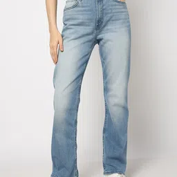 GAP Women Mid-Rise Heavy Fade Printed Stretchable Regular Fit Jeans-image-82