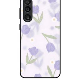 QRIOH Floral Printed Samsung Galaxy M56 5G Back Case Mobile Accessories-image-60