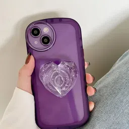 CASE CREATION Solid iPhone 13 Stone Holder with Transparent Camera Protection image 2