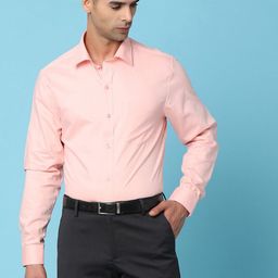V-Mart Men Spread Collar Solid Cotton Casual Shirt-image-73