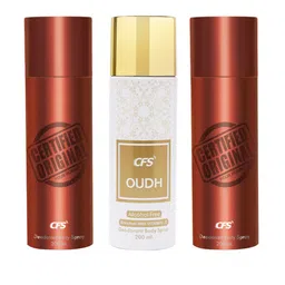 CFS Certified Original Oudh Set Of 3 Last Longer Deodorants-200ml Each-2