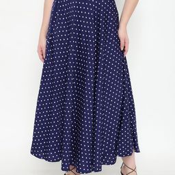 Satrisha Printed Flared Maxi Skirt-image-87