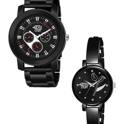 SWADESI STUFF Unisex Dial & Straps Analogue Watch SDS 120 BLACK & 1B-image-28