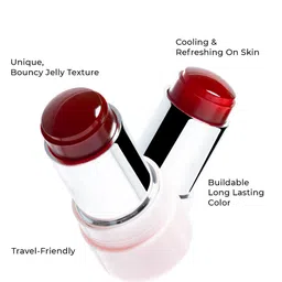 Praush Juicy Jelly Cooling & Hydrating Tint For Cheeks & Lips - 5 g - Raspberry Mood image 3