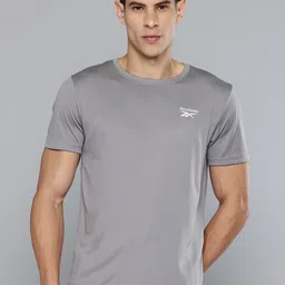 Reebok Brand Logo Detail Speedwick Performance Training T-shirt-picture-31